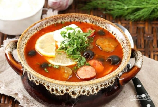 Solyanka recipe
