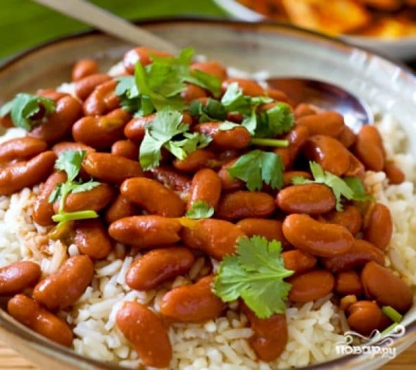 Rice with beans