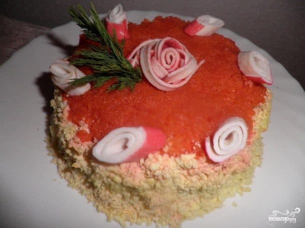 Салат-торт