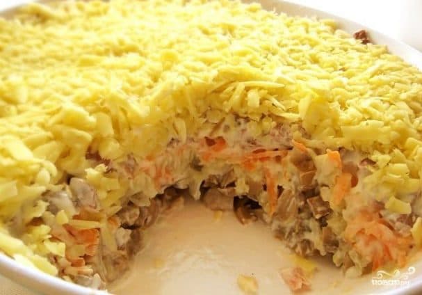 Салат Белыя ночы