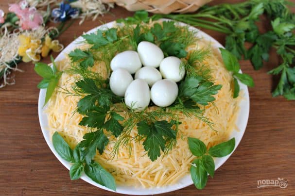 Салат с говядиной