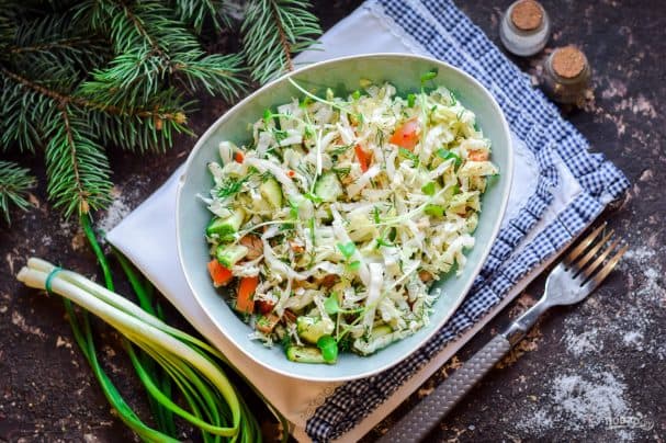Salad from Chinese cabbage
