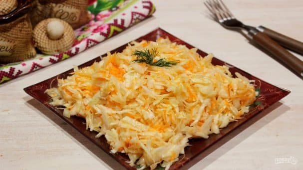 Салат із моркви по-сільськи