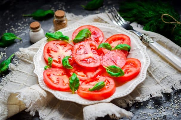 Beijing-style tomato salad