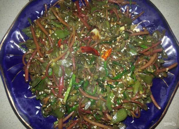 Purslane salad