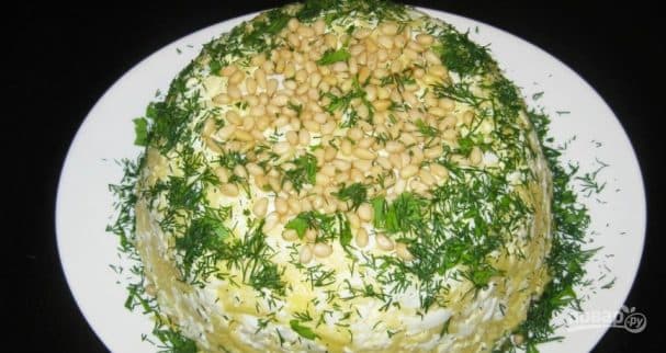 Салат из соленых огурцов без майонеза
