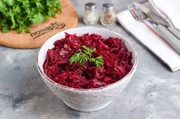 Beet salad like in the cafeteria