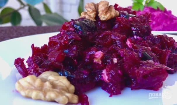 Салат з буракоў (проста, але смачна)