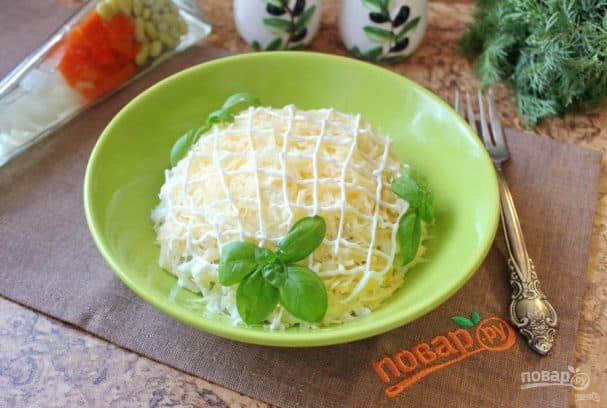 Салат с курицей
