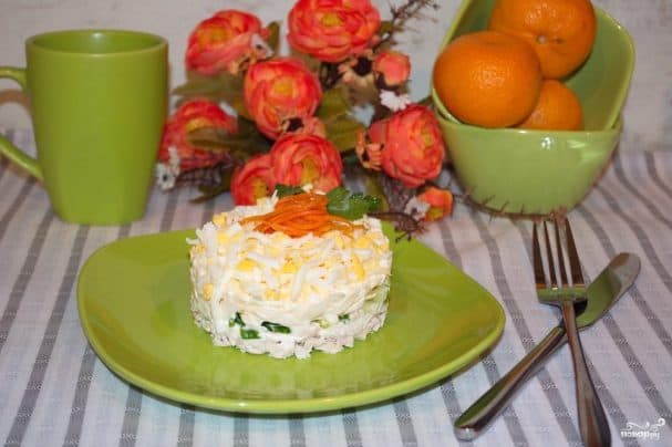 Салат з куркою