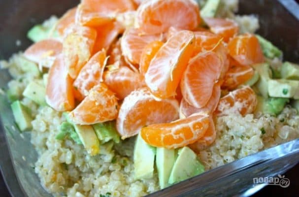 Salad for a New Year's corporate party