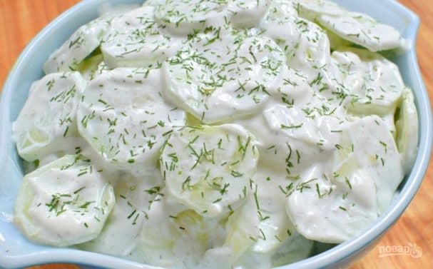 Cucumber salad