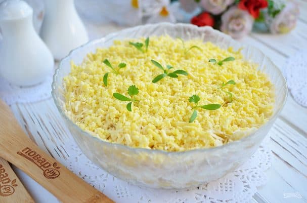 Салат з грыбамі
