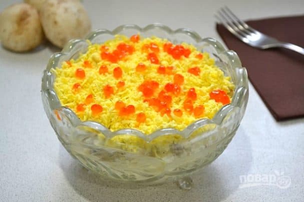 Салат з кальмарами