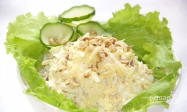 Салат с куриной грудкой