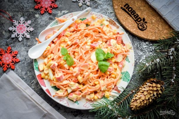 Салат из крабовых палочек