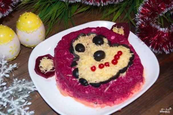 Monkey Salad with Cheese