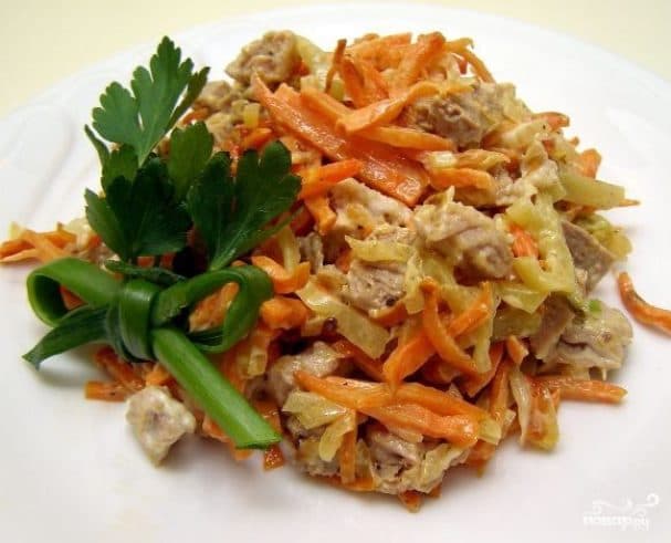 Салат з яловичиною