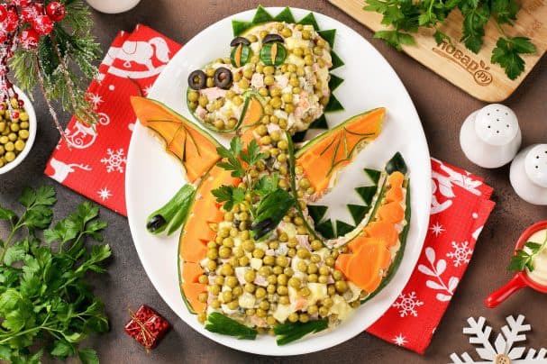Dragon Year Salad
