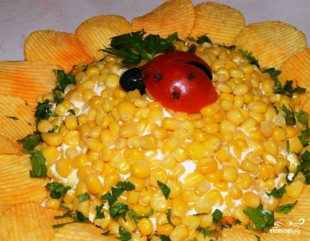 Салат з грыбамі