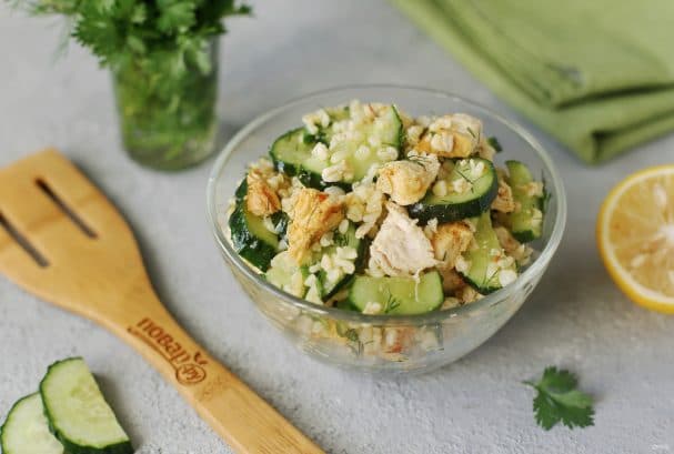 Bulgur and Chicken Salad