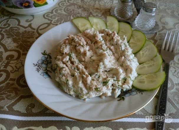 Салат з ікрай траскі