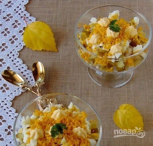 Салат з курынай грудкай