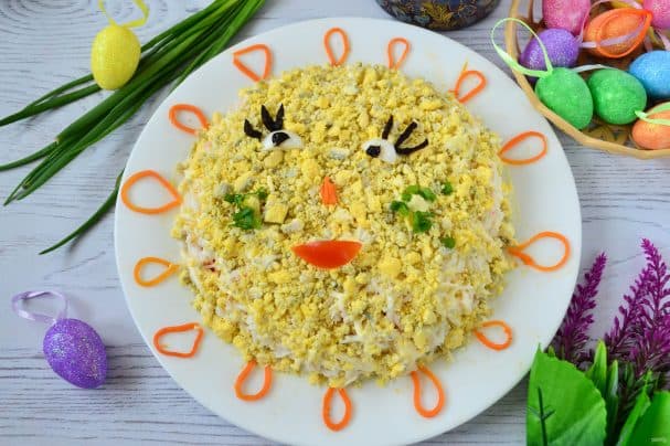 Салат на Великдень