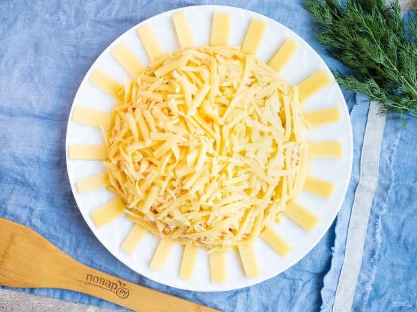 Салат с корейской морковью