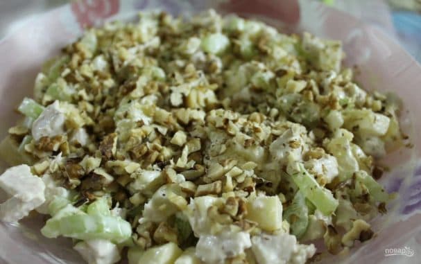 Салат з куркою