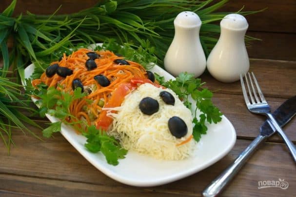 Салат з курыцай