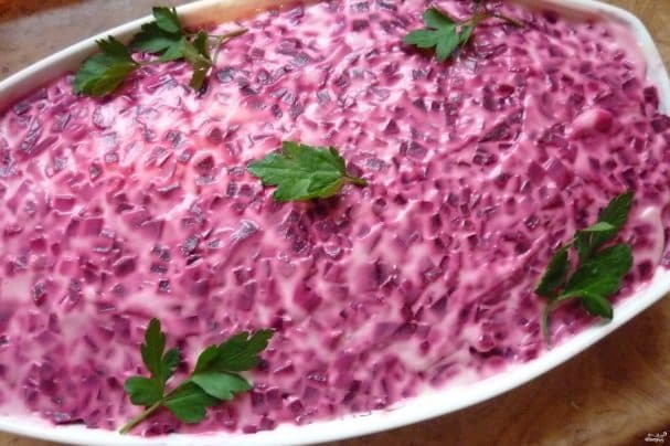 Сельд пад шубой са смятанай