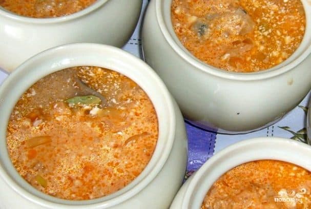 Mackerel in a pot