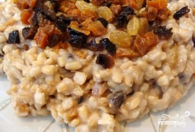 Oatmeal porridge