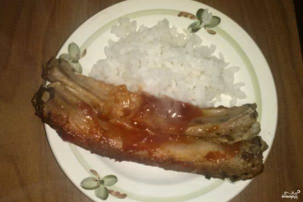 Juicy ribs!