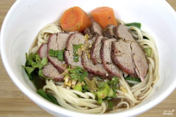 Pork noodle soup