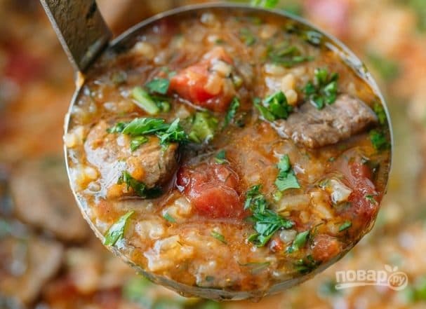 Beef soup