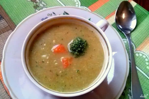 Dietary broccoli soup