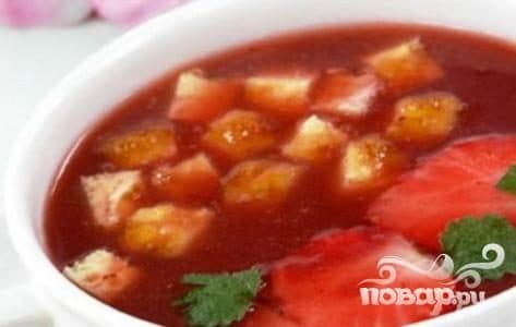 Суп з альшанікі са зьвярочкамі