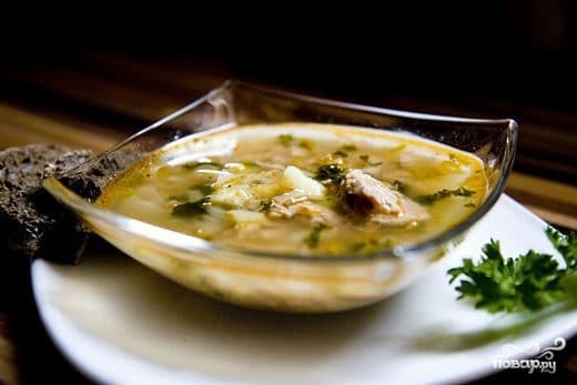 Tuna canned soup