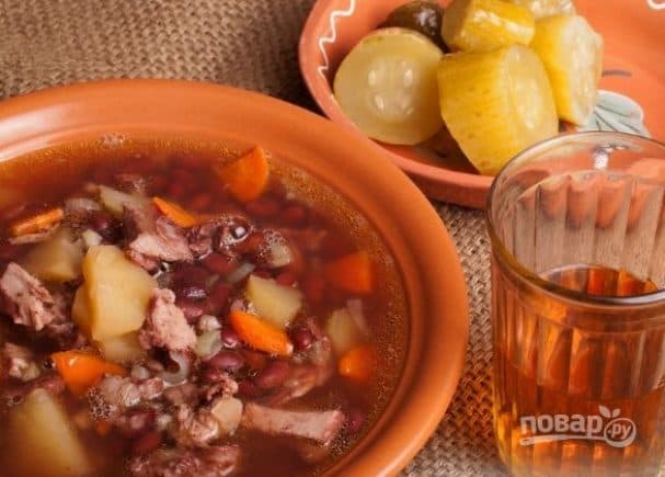 Red Bean Soup with Pork