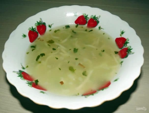 Chicken noodle soup