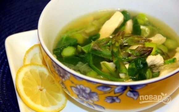 Asparagus soup