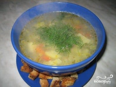 Сельскі суп на хуткую руку