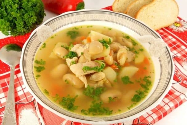 Chicken soup in a multicooker