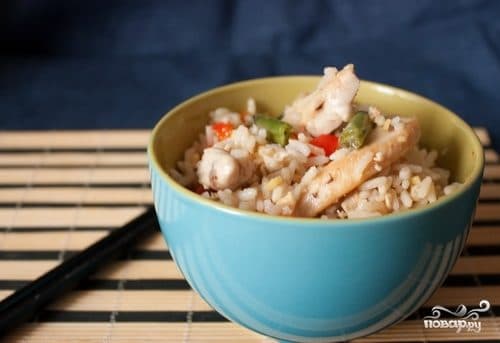 Chicken Tahchin