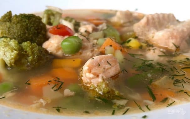 Red fish soup (simple and delicious)