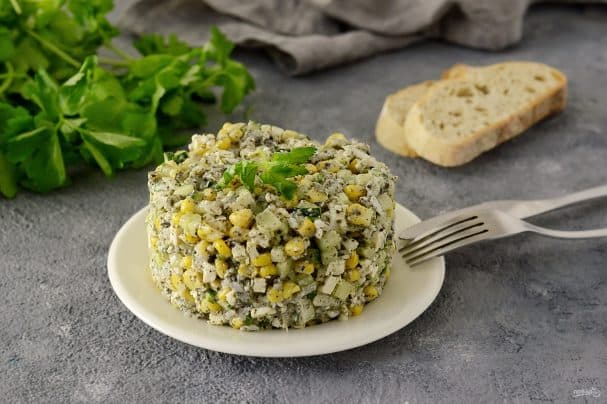 Вегетаріанський крабовий салат