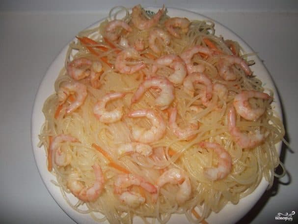 Tasty and healthy. Shrimp are a rich source of protein and minerals.