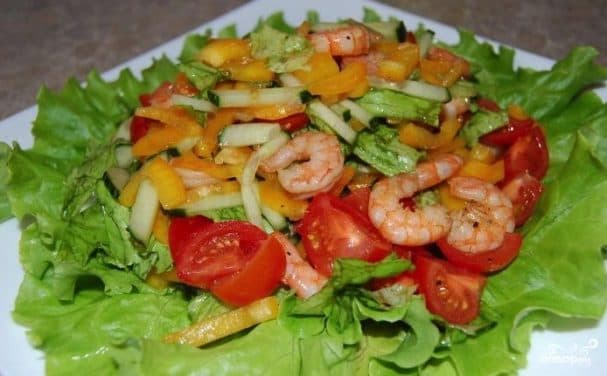 Вкусный низкокалорийный салат